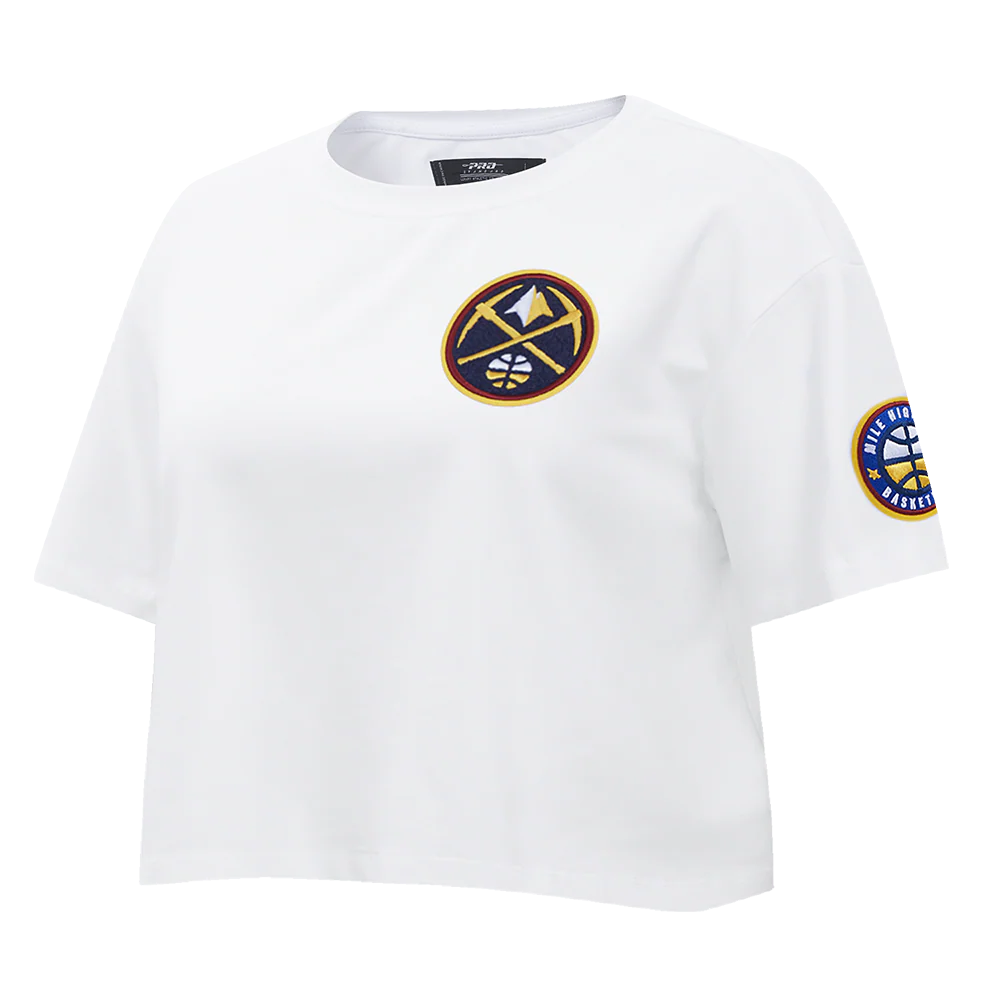 NBA DENVER NUGGETS CLASSIC WOMEN'S BOXY TEE