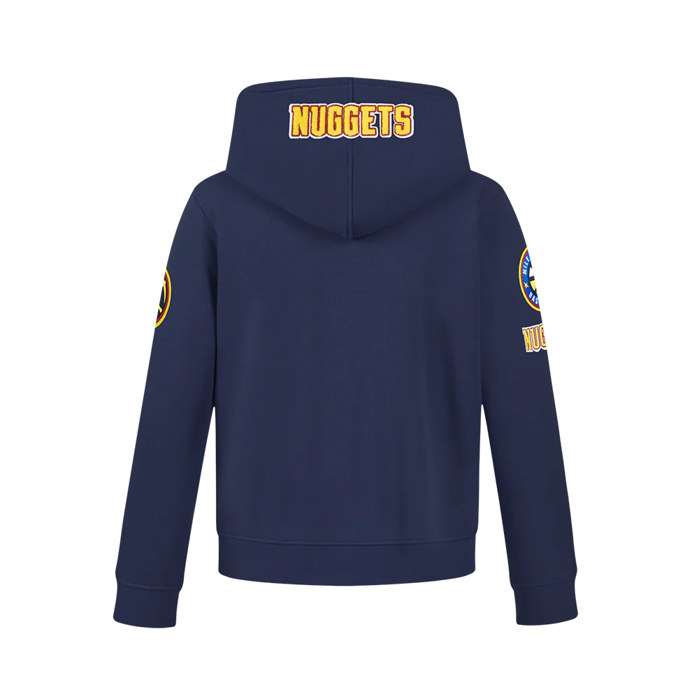 NBA DENVER NUGGETS NIKOLA JOKIC #15 CLASSIC PNN BIG BOY'S FLEECE PO HOODIE