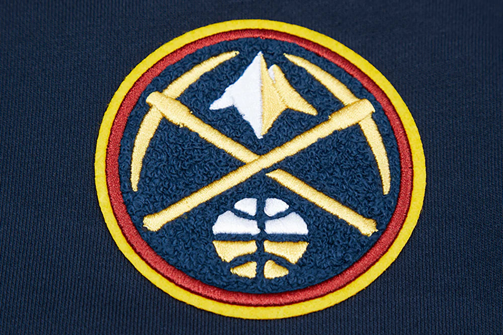 NBA DENVER NUGGETS CLASSIC WOMEN'S CROPPED PULLOVER HOODIE