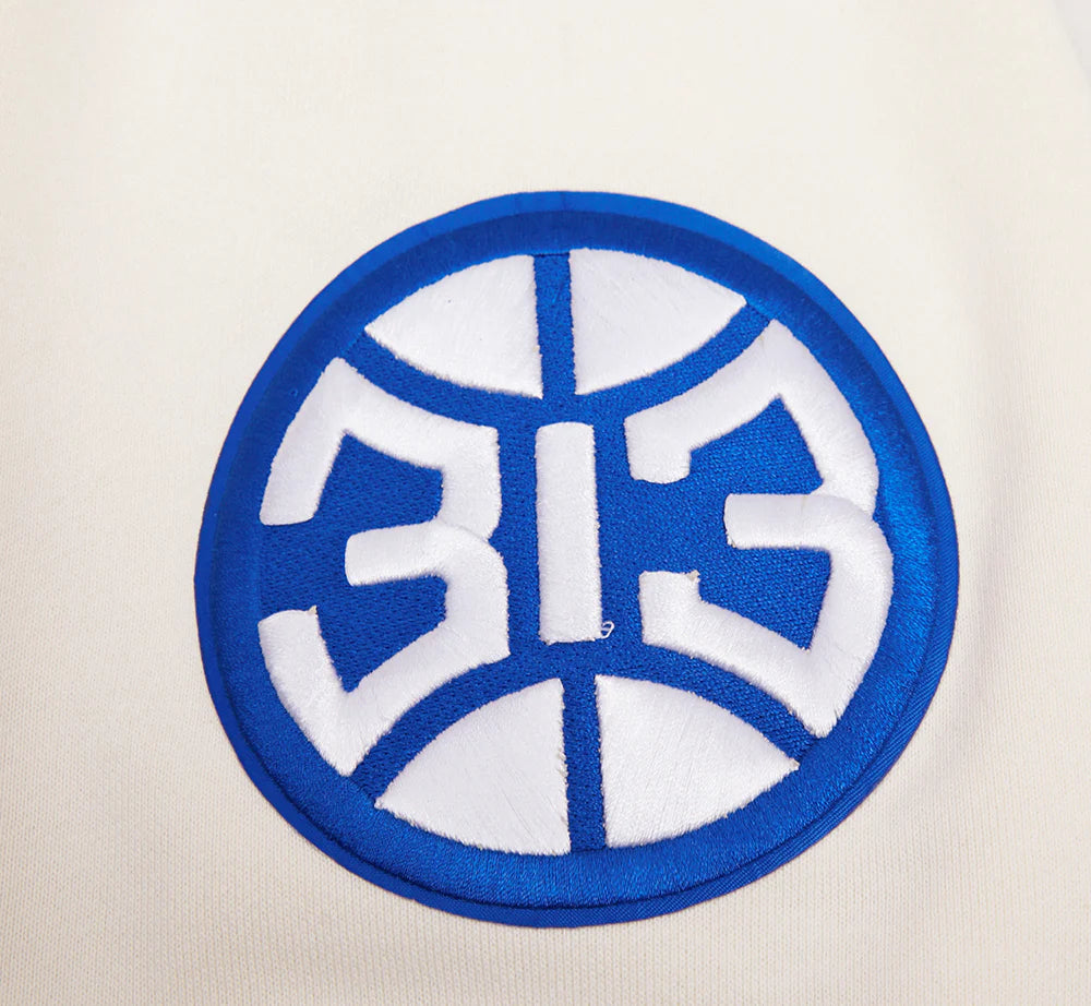 NBA DETROIT PISTONS RETRO CLASSIC MEN'S PULLOVER HOODIE