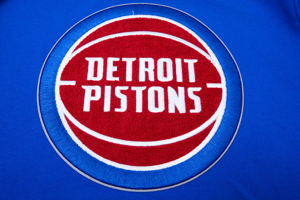 NBA DETROIT PISTONS RETRO CLASSIC MEN'S PULLOVER HOODIE