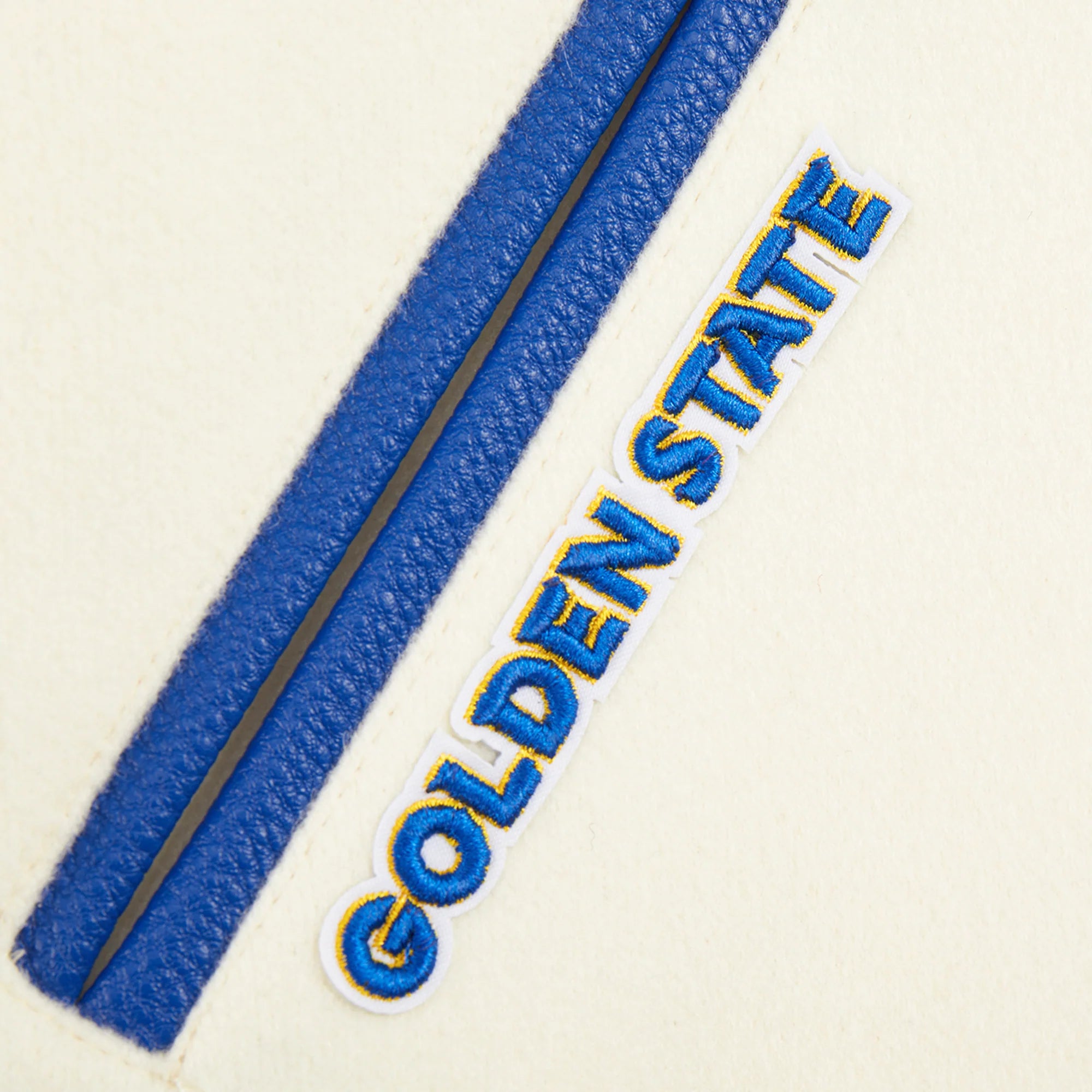 NBA GOLDEN STATE WARRIORS RETRO CLASSIC LITTLE BOYS RIB WOOL VARSITY JACKET