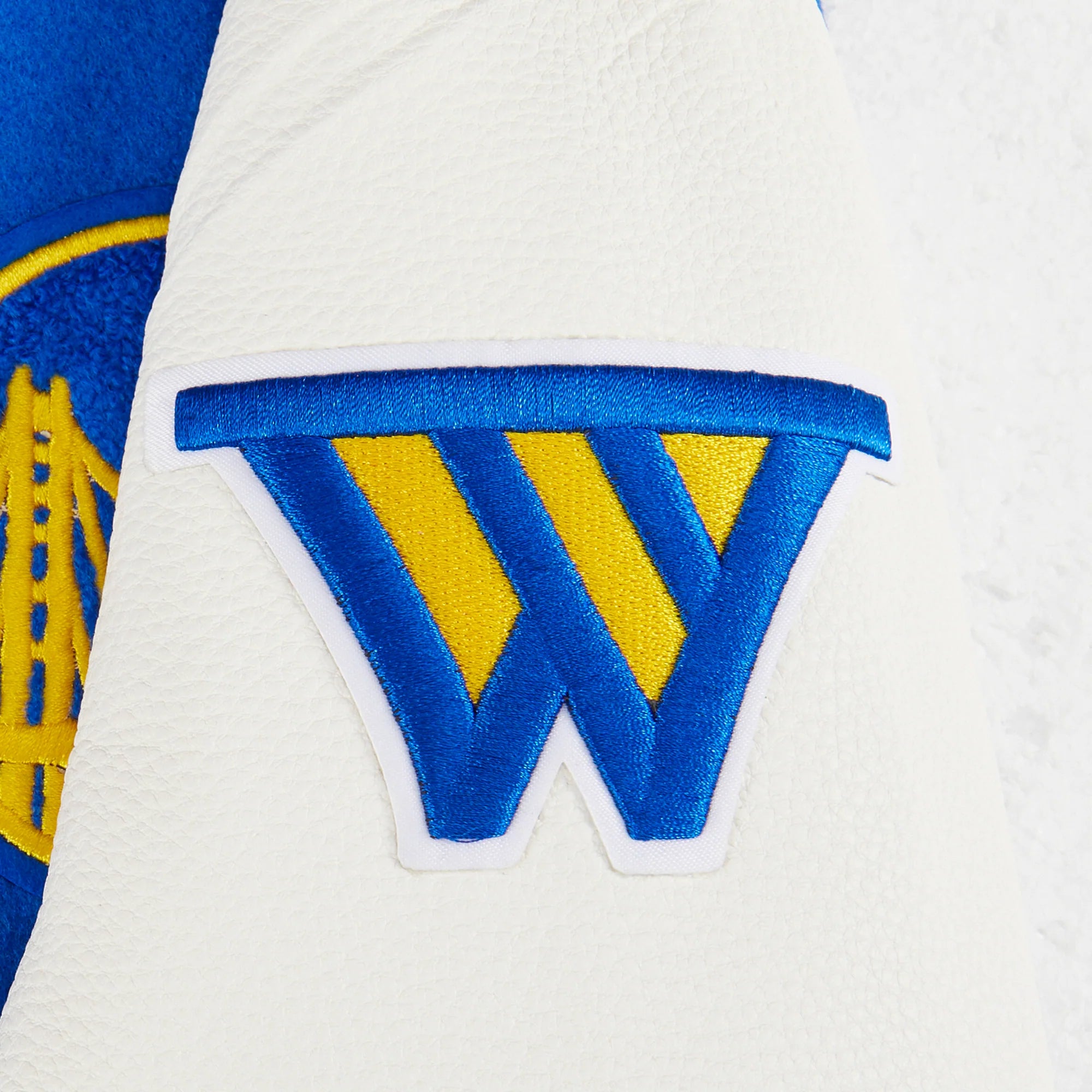 NBA GOLDEN STATE WARRIORS RETRO CLASSIC LITTLE BOYS RIB WOOL VARSITY JACKET