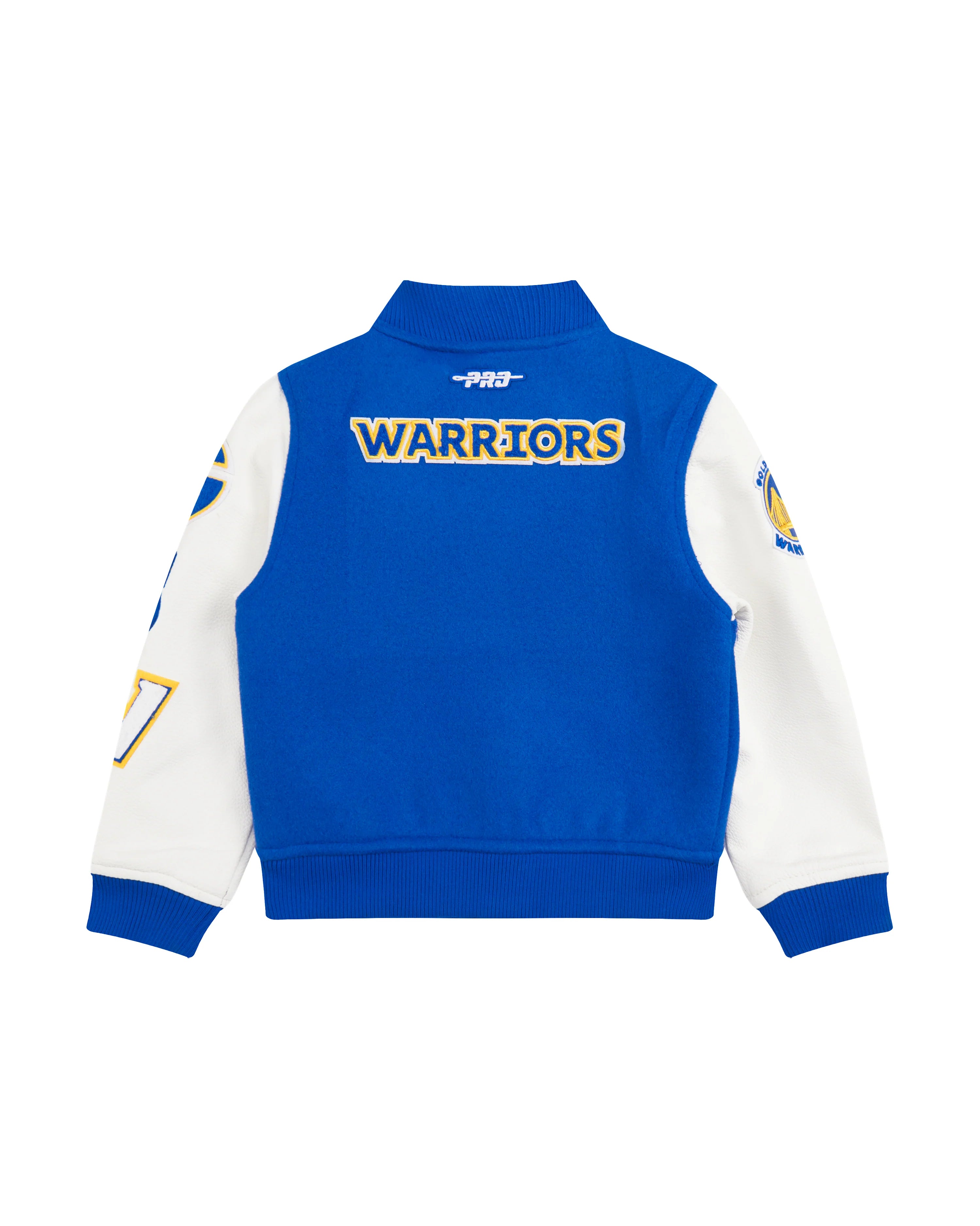 NBA GOLDEN STATE WARRIORS CLASSIC TODDLER BOYS WOOL VARSITY JACKET