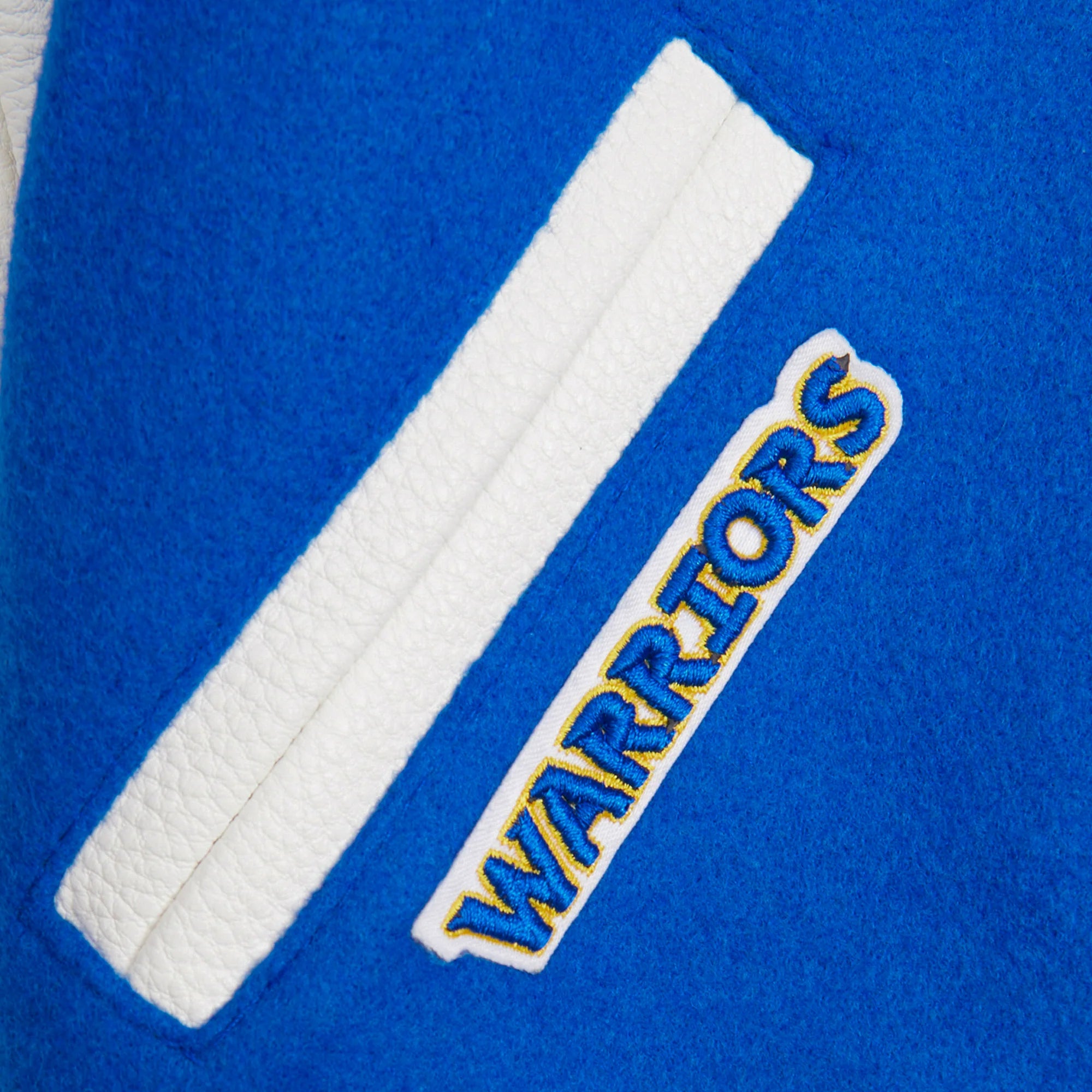 NBA GOLDEN STATE WARRIORS CLASSIC TODDLER BOYS WOOL VARSITY JACKET