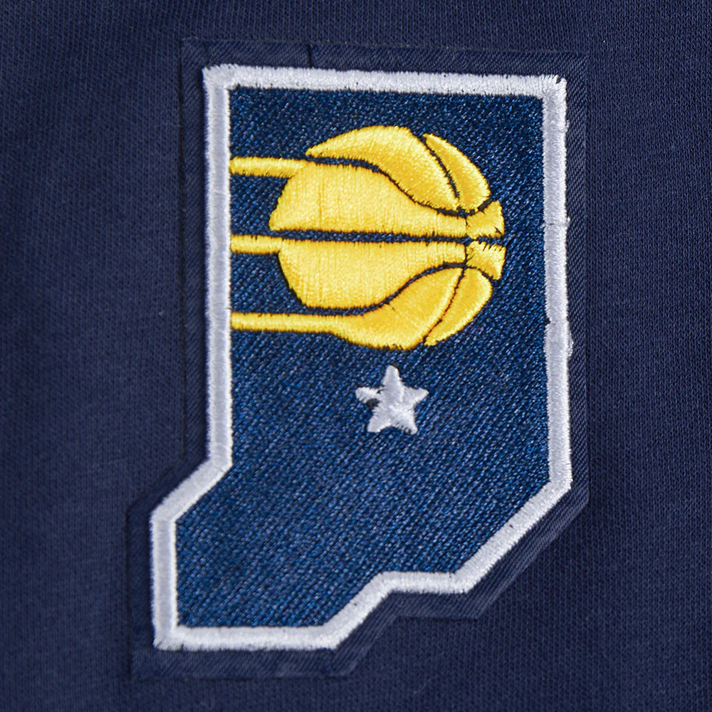 NBA INDIANA PACERS RETRO CLASSIC BIG GIRLS RIB FLEECE CREWNECK