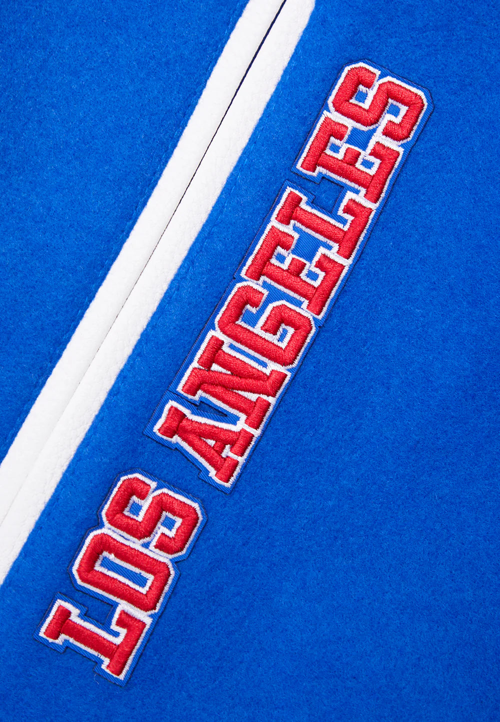 NBA LOS ANGELES CLIPPERS MASHUP MEN'S RIB WOOL VARSITY JACKET