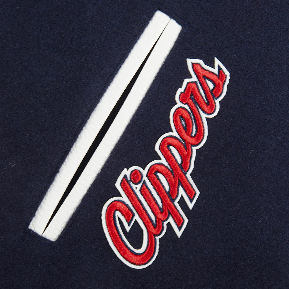 NBA LOS ANGELES CLIPPERS CLASSIC BIG BOYS WOOL VARSITY JACKET