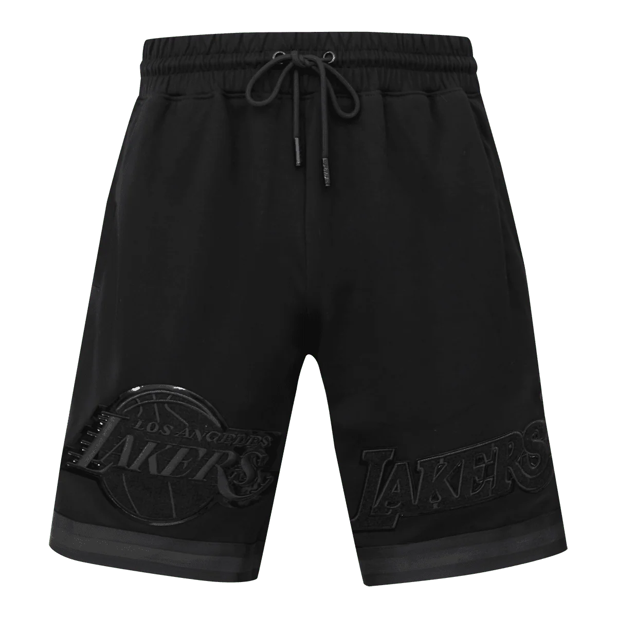 NBA LOS ANGELES LAKERS TRIPLE BLACK PRO TEAM MEN'S SHORT