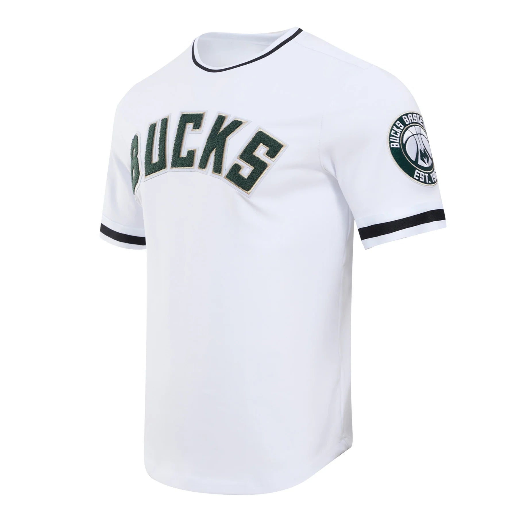 NBA MILWAUKEE BUCKS CLASSIC CHENILLE MEN'S TEE