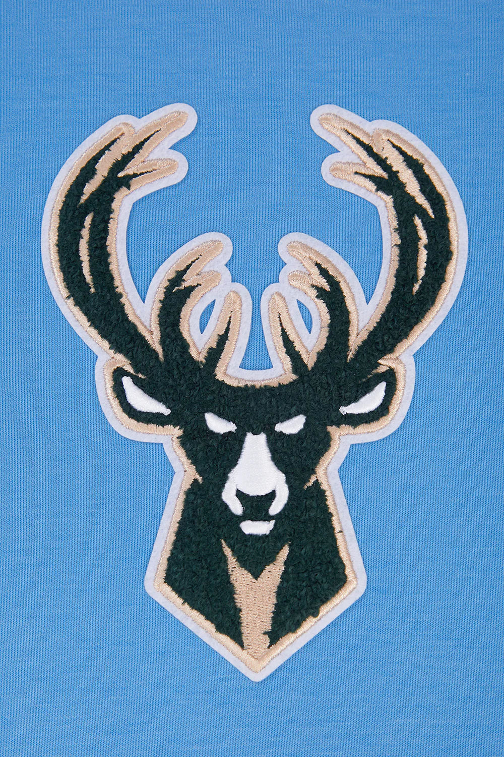 NBA MILWAUKEE BUCKS CLASSIC CHENILLE MEN'S FULL ZIP PULLOVER HOODIE