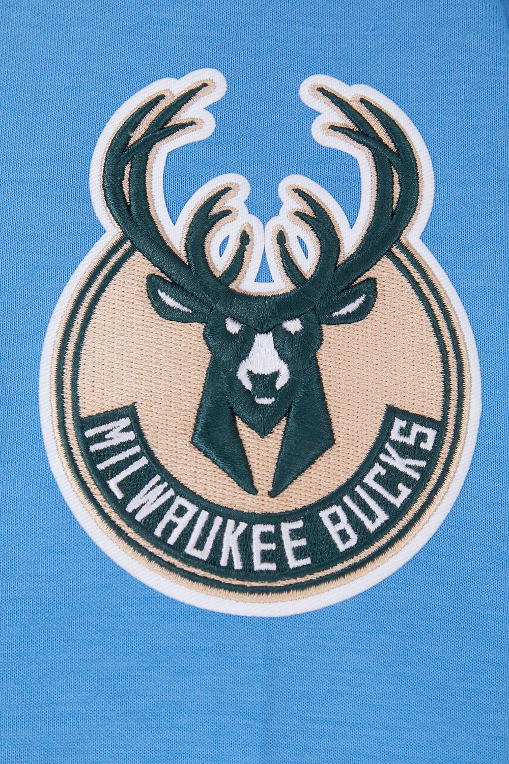 NBA MILWAUKEE BUCKS CLASSIC CHENILLE MEN'S FULL ZIP PULLOVER HOODIE