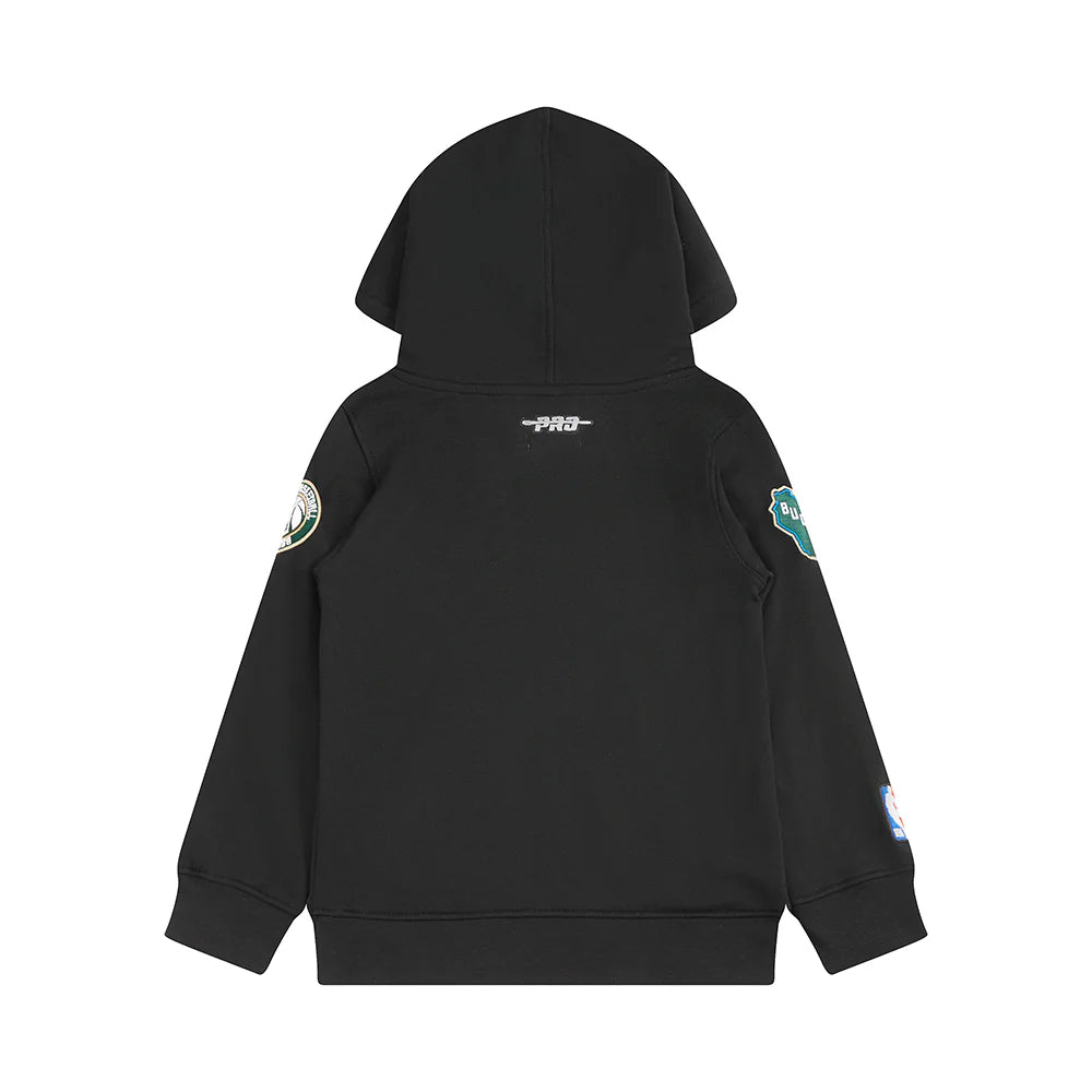 NBA MILWAUKEE BUCKS CLASSIC TODDLER BOYS FLEECE PULLOVER HOODIE