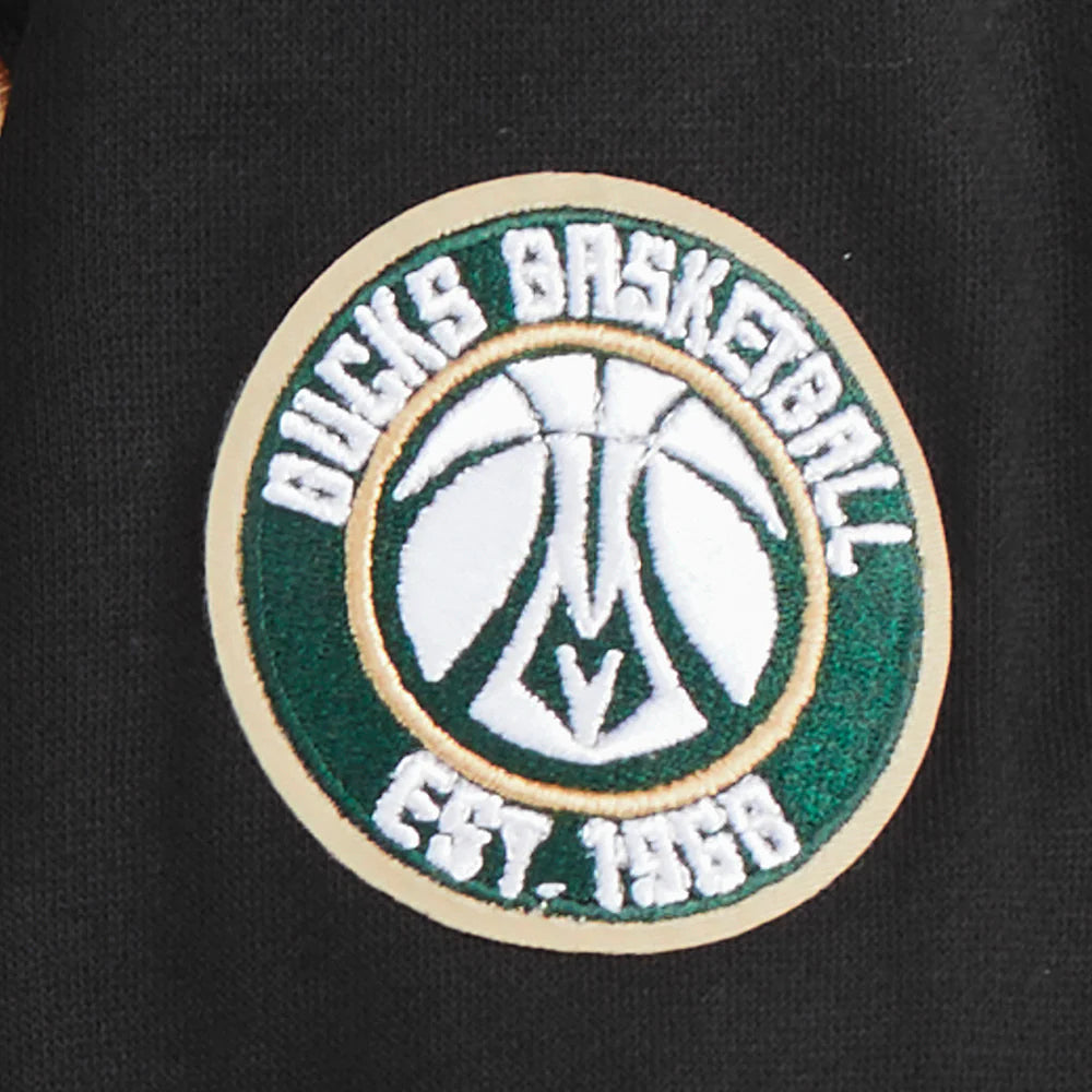 NBA MILWAUKEE BUCKS CLASSIC TODDLER BOYS FLEECE PULLOVER HOODIE