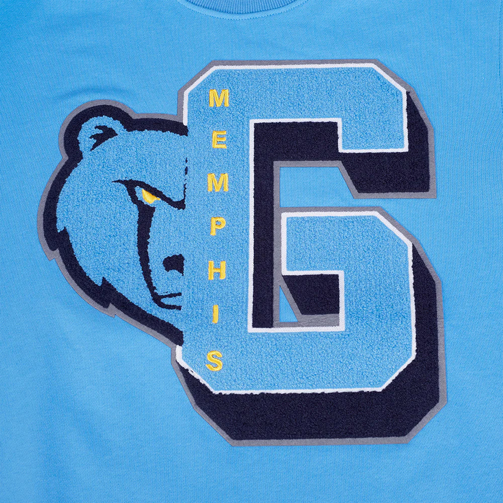 NBA MEMPHIS GRIZZLIES MASHUP MEN'S RIB CREWNECK