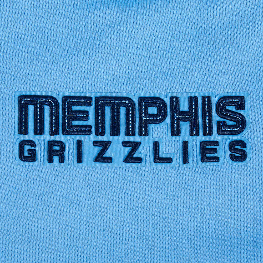NBA MEMPHIS GRIZZLIES WINGSPAN MEN'S DROP SHOULDER FLEECE CREWNECK