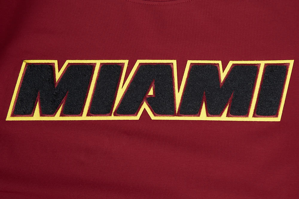 NBA MIAMI HEAT CLASSIC CHENILLE MEN'S TEE