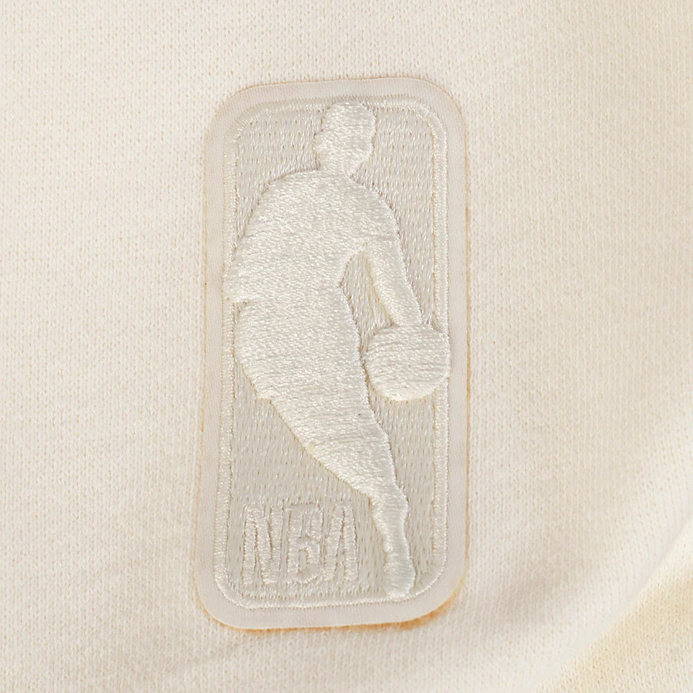 NBA NEW YORK KNICKS REVERSE FRENCH TERRY MEN'S DROP SHOULDER FLEECE CREWNECK