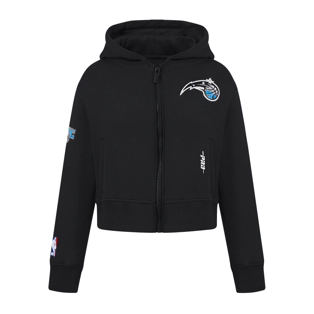 NBA ORLANDO MAGIC CLASSIC BIG GIRLS FLEECE FULL ZIP HOODIE