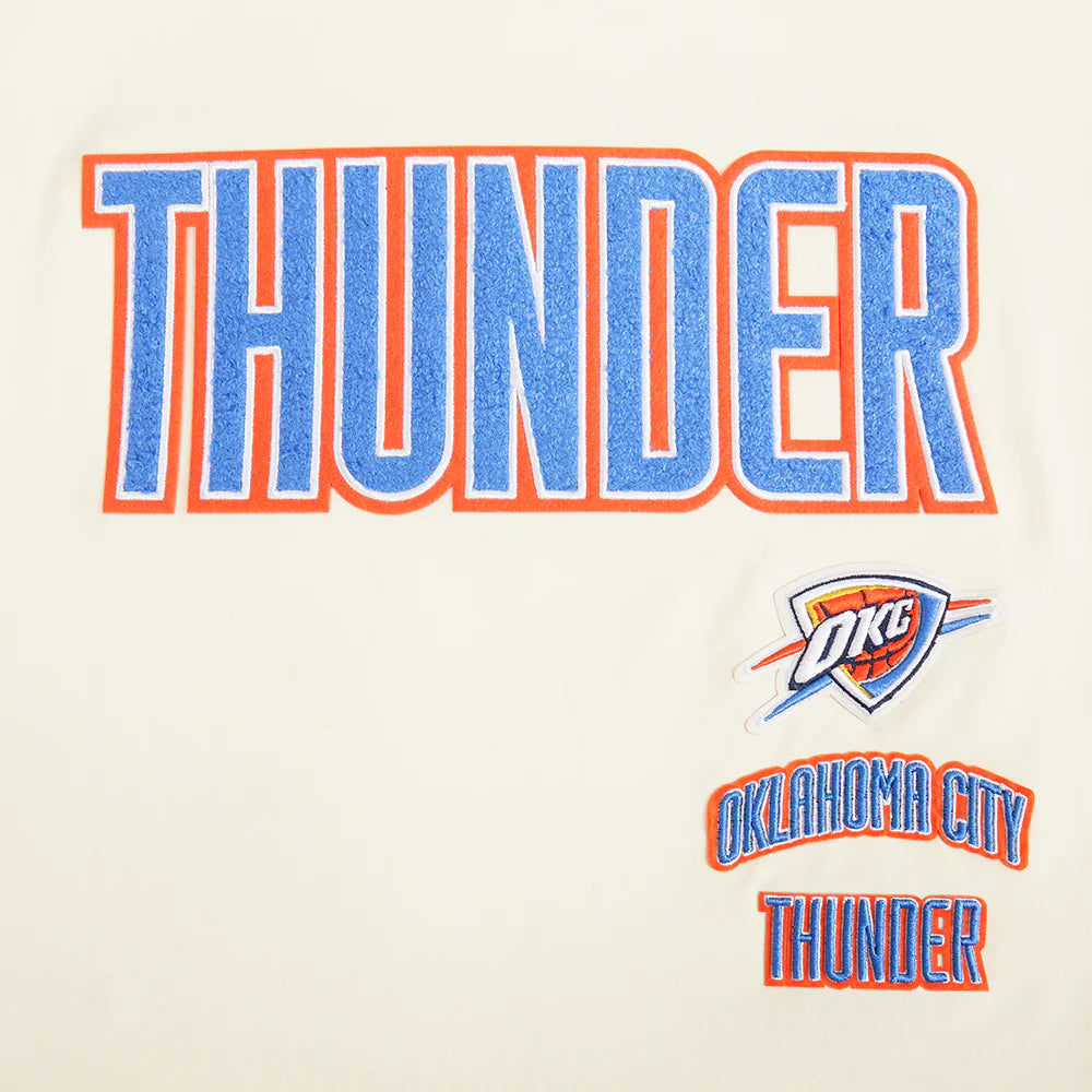NBA OKLAHOMA CITY THUNDER RETRO CLASSIC WOMEN'S BOXY TEE