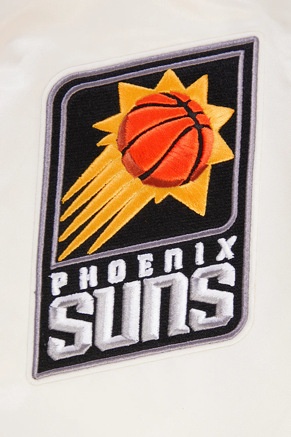 NBA PHOENIX SUNS RETRO CLASSIC MEN'S RIB SATIN JACKET