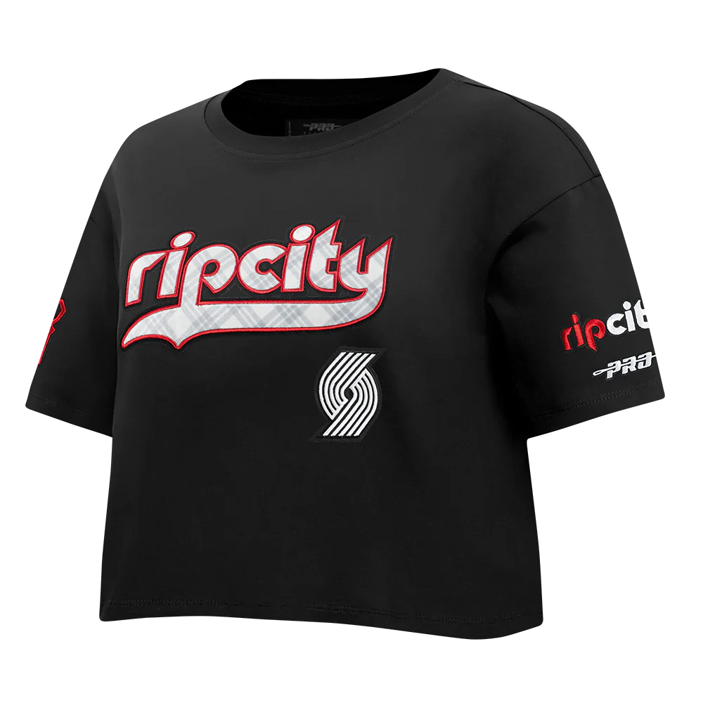 NBA PORTLAND TRAIL BLAZERS CITY EDITION 24-25 WOMEN'S SJ BOXY TEE