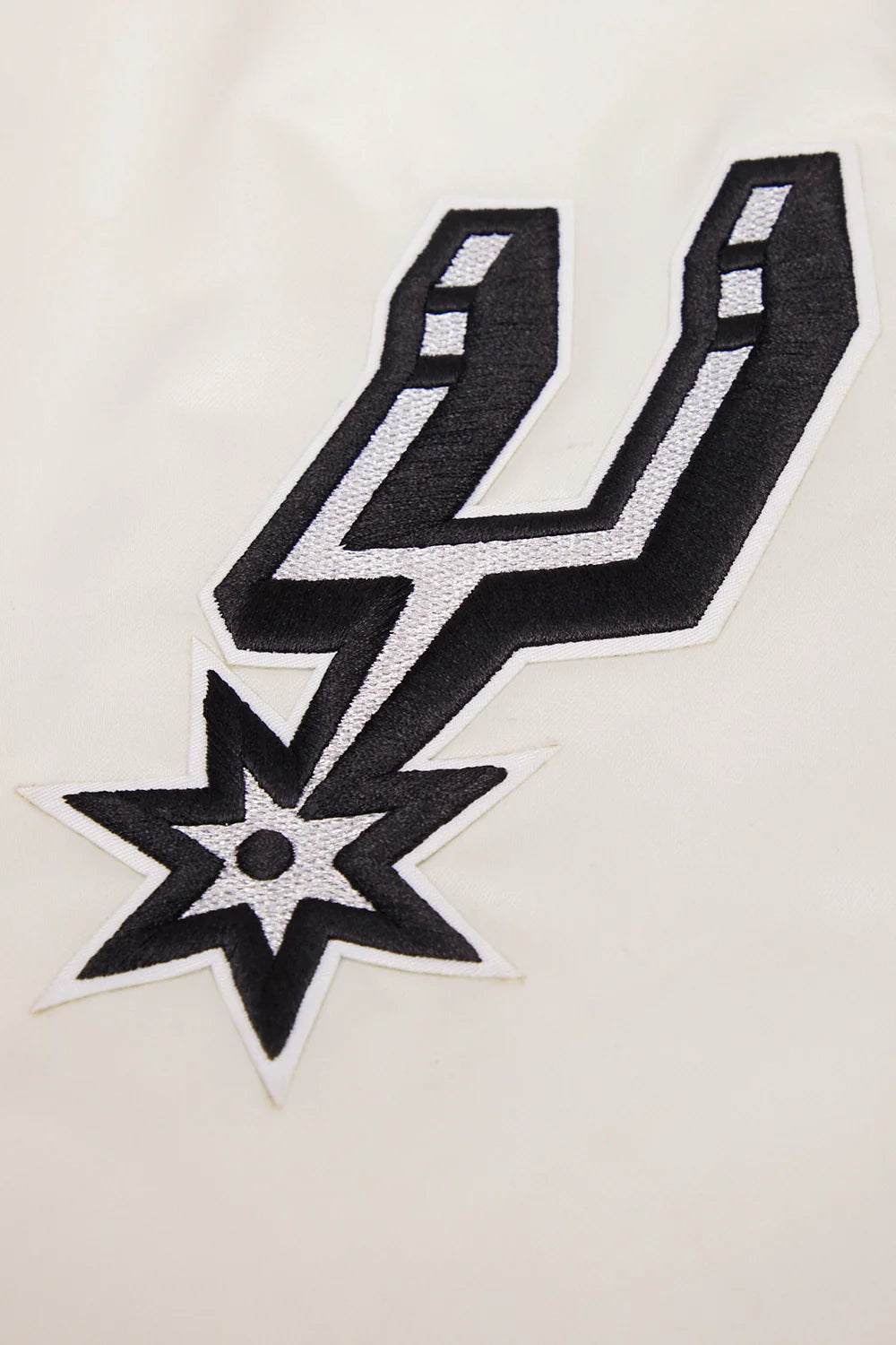 NBA SAN ANTONIO SPURS RETRO CLASSIC MEN'S RIB SATIN JACKET