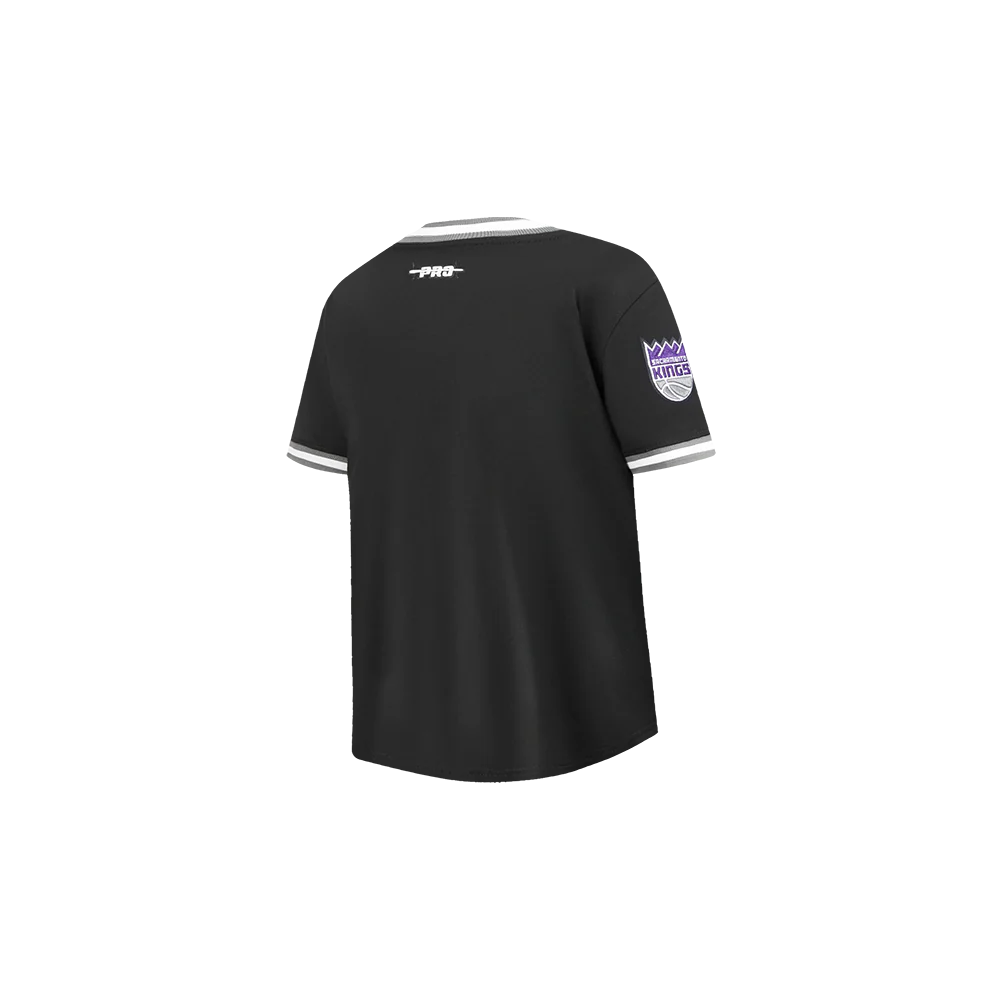 NBA SACRAMENTO KINGS CLASSIC TODDLER BOYS SHORT SLEEVE STRIPED RIB TEE