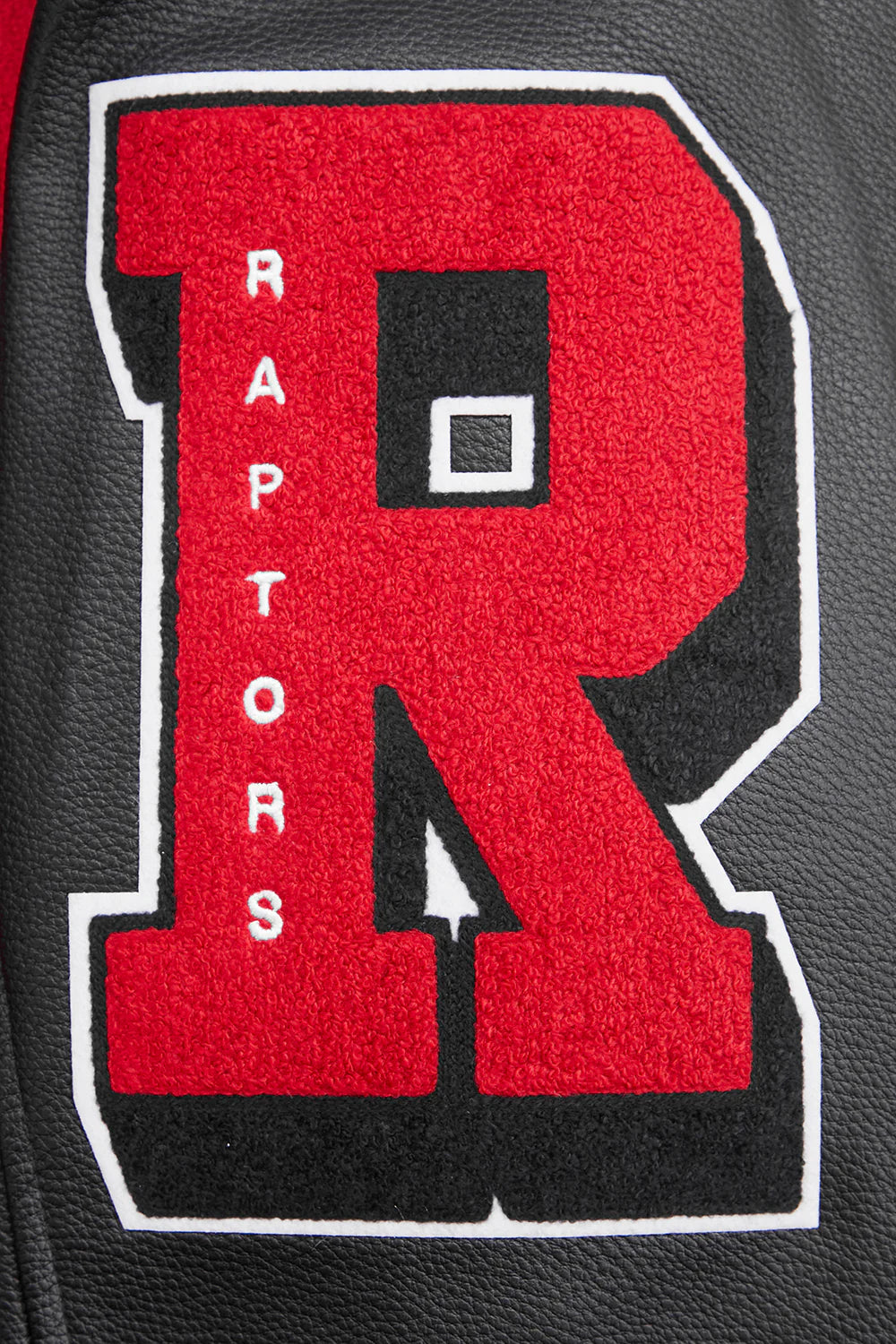 NBA TORONTO RAPTORS MASHUP MEN'S RIB WOOL VARSITY JACKET