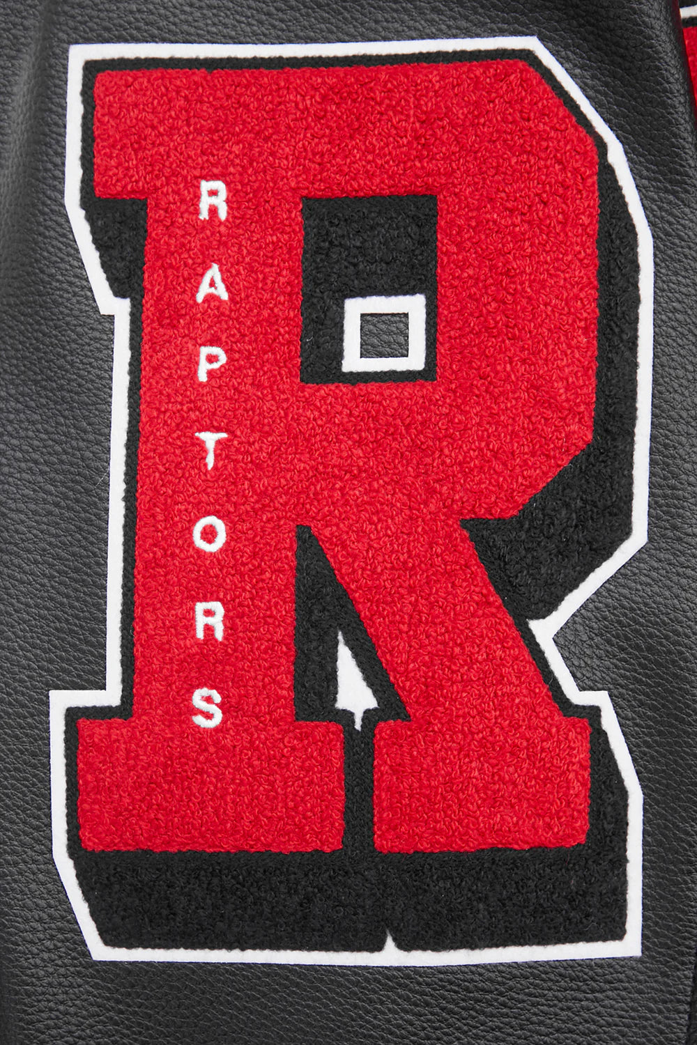 NBA TORONTO RAPTORS MASHUP MEN'S RIB WOOL VARSITY JACKET