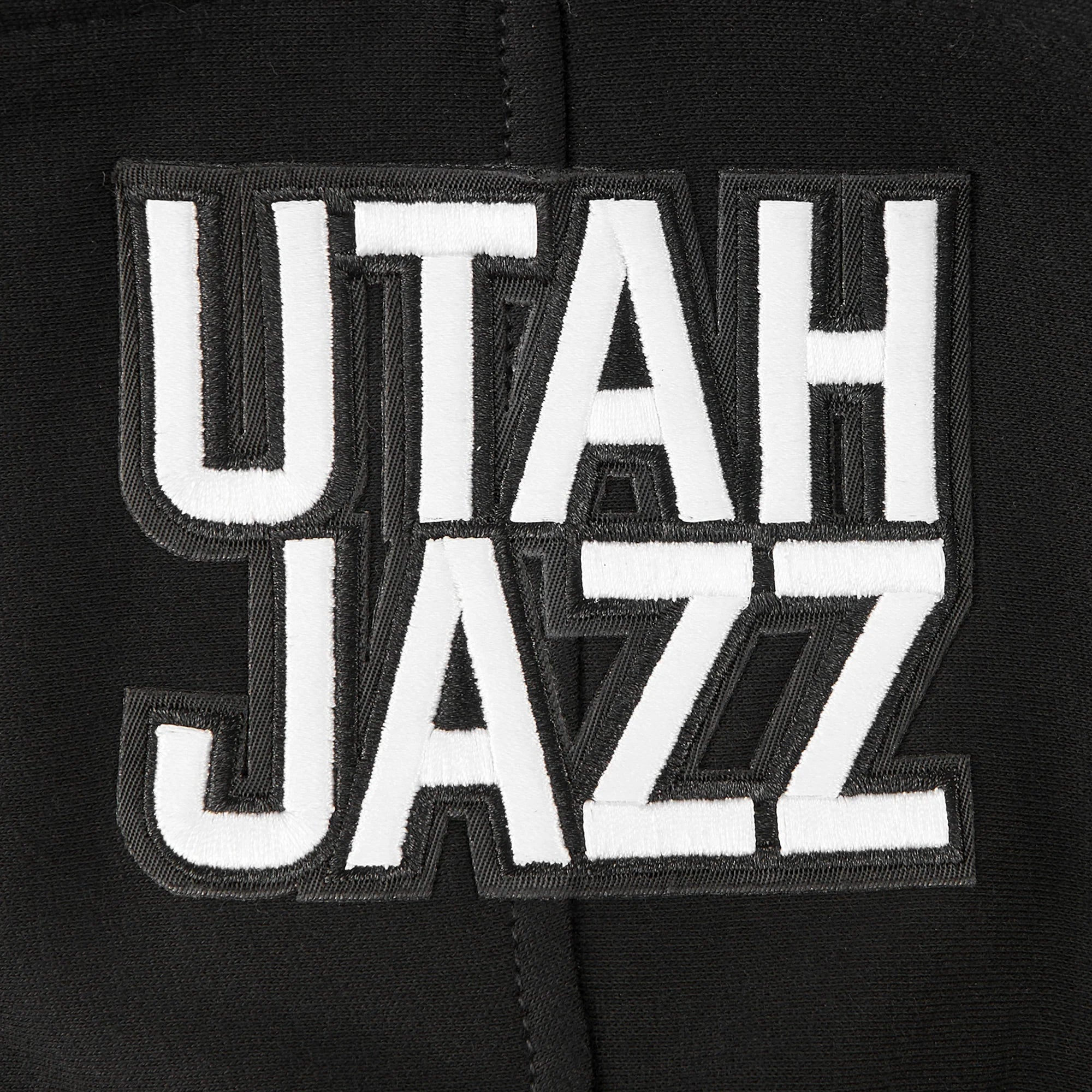 NBA UTAH JAZZ RETRO CLASSIC BIG BOYS RIB FLEECE PULLOVER HOODIE
