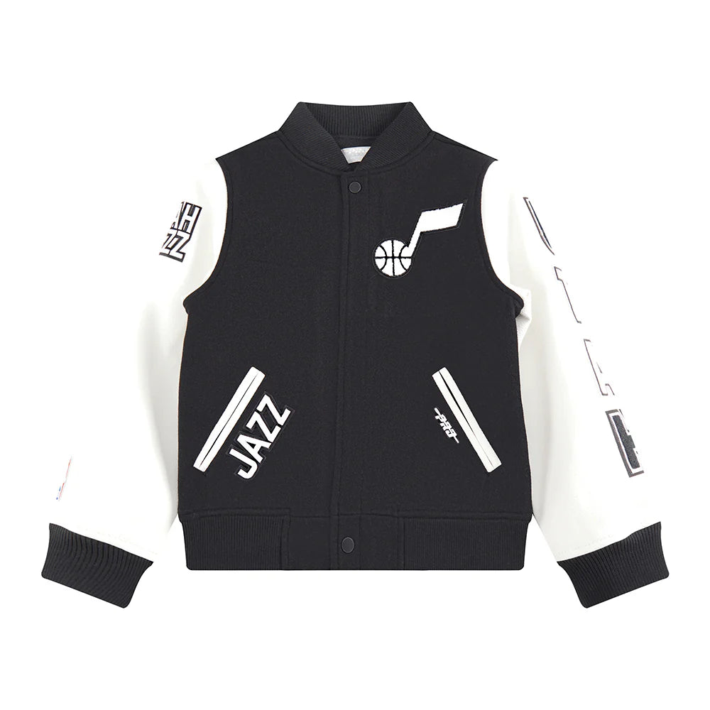 NBA UTAH JAZZ CLASSIC BIG BOYS WOOL VARSITY JACKET