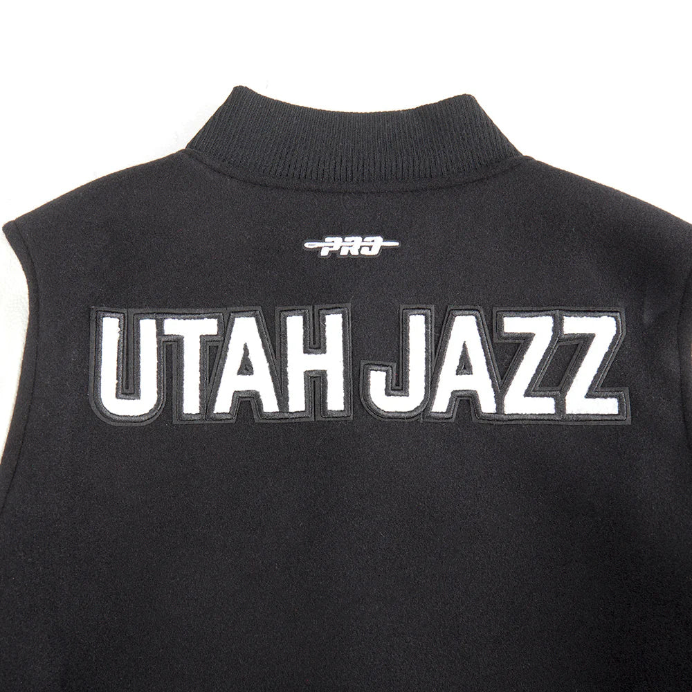 NBA UTAH JAZZ CLASSIC BIG BOYS WOOL VARSITY JACKET