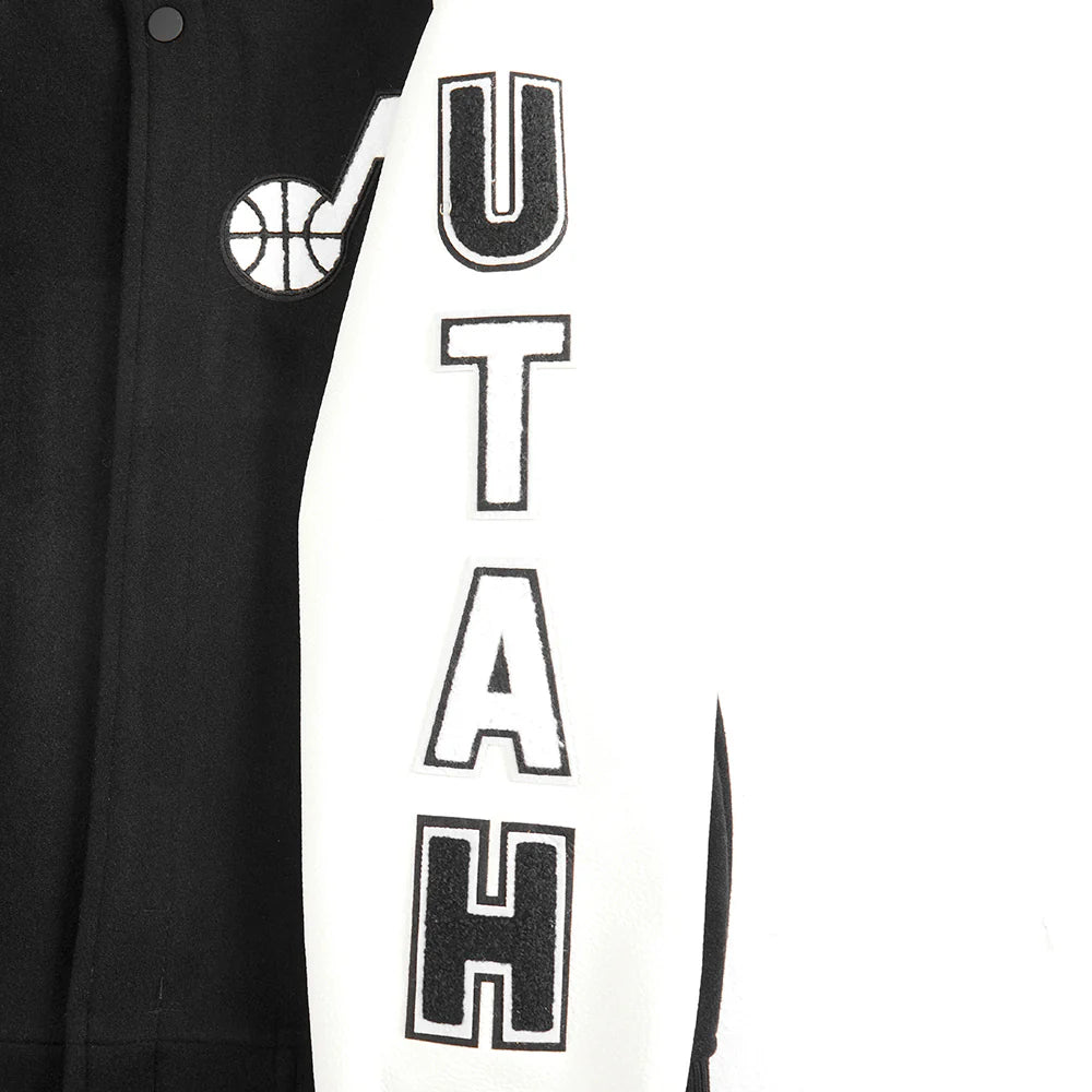 NBA UTAH JAZZ CLASSIC BIG BOYS WOOL VARSITY JACKET