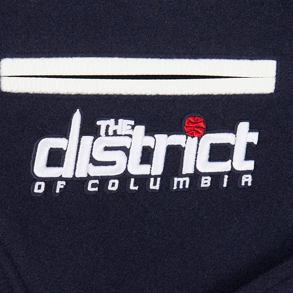 NBA WASHINGTON WIZARDS CLASSIC BIG BOYS WOOL VARSITY JACKET