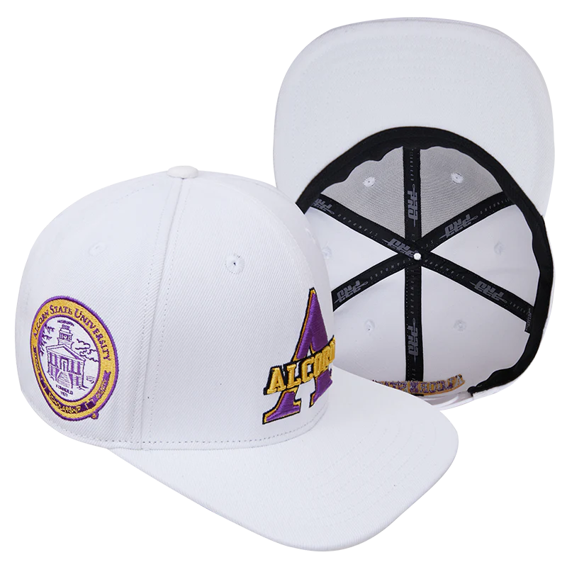 ALCORN STATE UNIVERSITY CLASSIC UNISEX WOOL SNAPBACK HAT