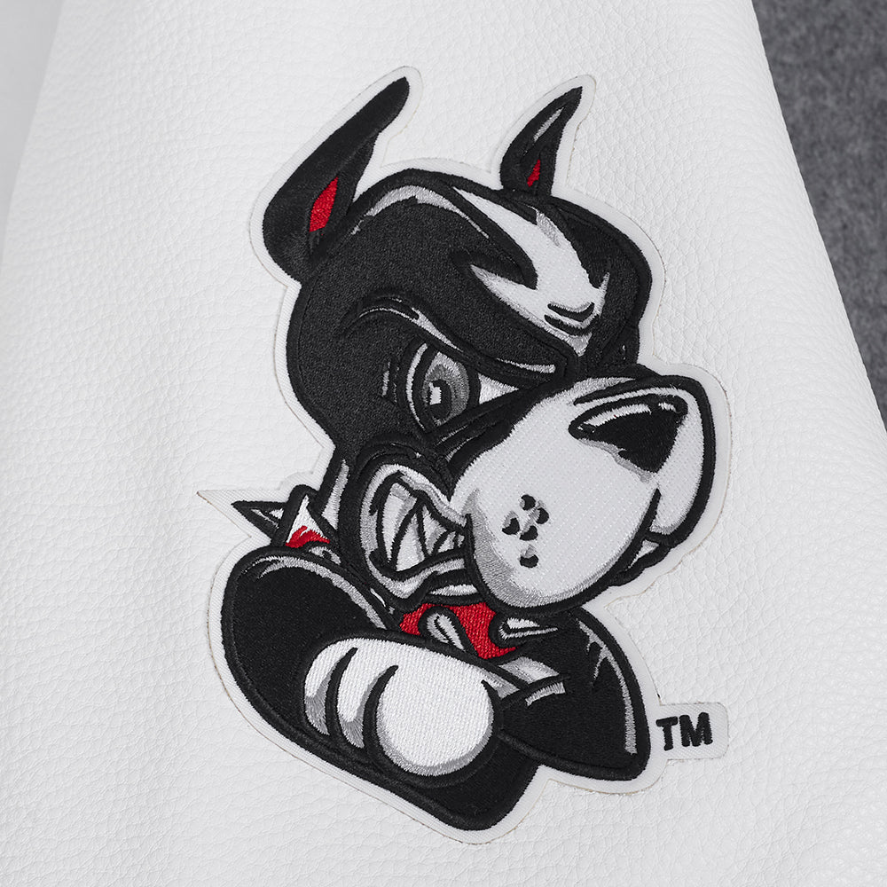 BOSTON UNIVERSITY CLASSIC MEN'S RIB WOOL VARSITY JACKET