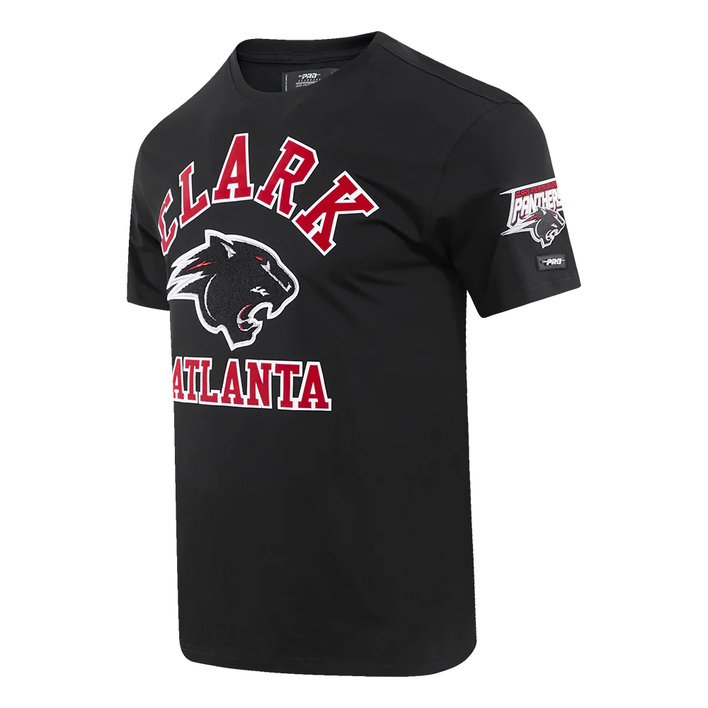 CLARK ATLANTA UNIVERSITY CLASSIC MEN'S STACKED LOGO TEE