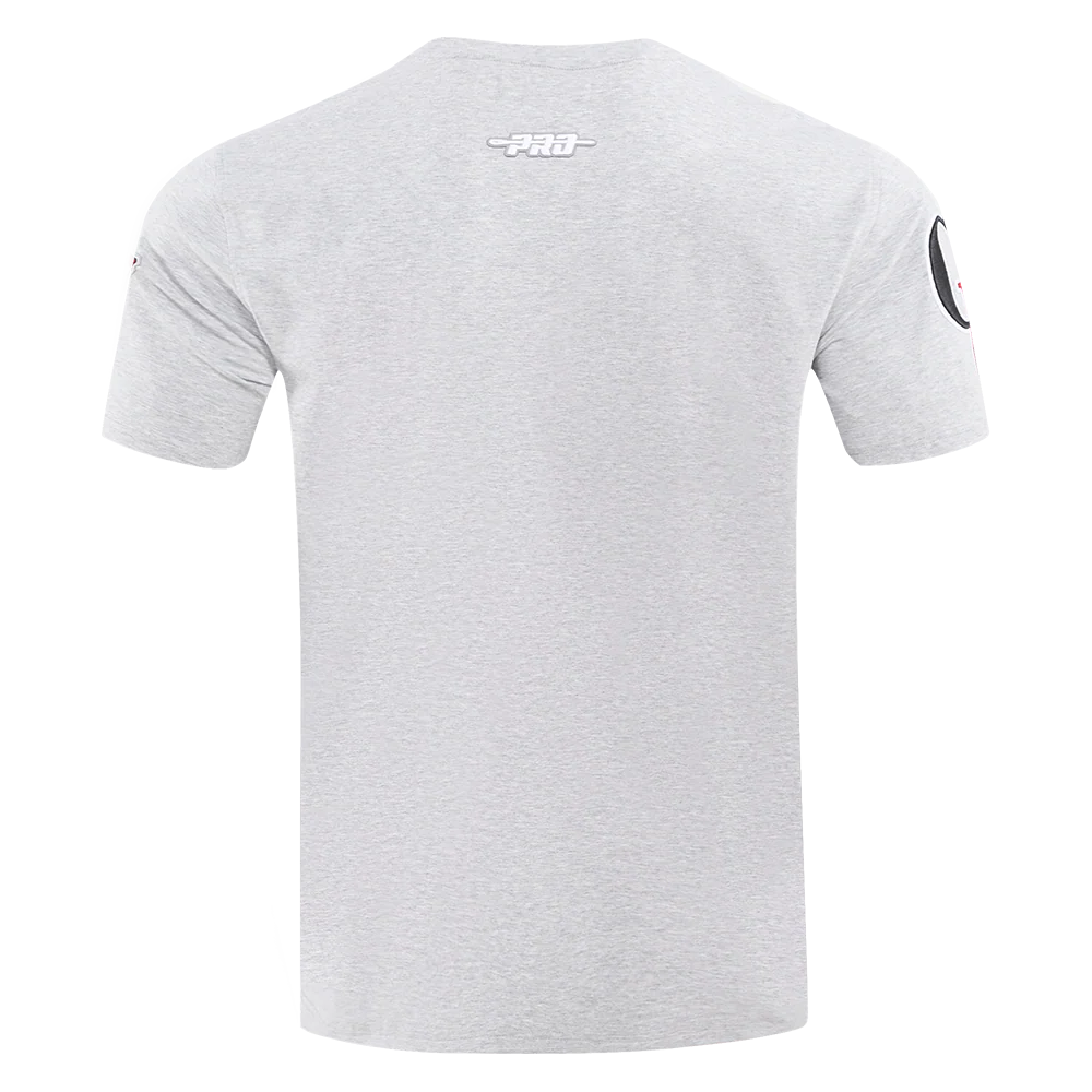 CLARK ATLANTA UNIVERSITY CLASSIC MEN'S STACKED LOGO TEE