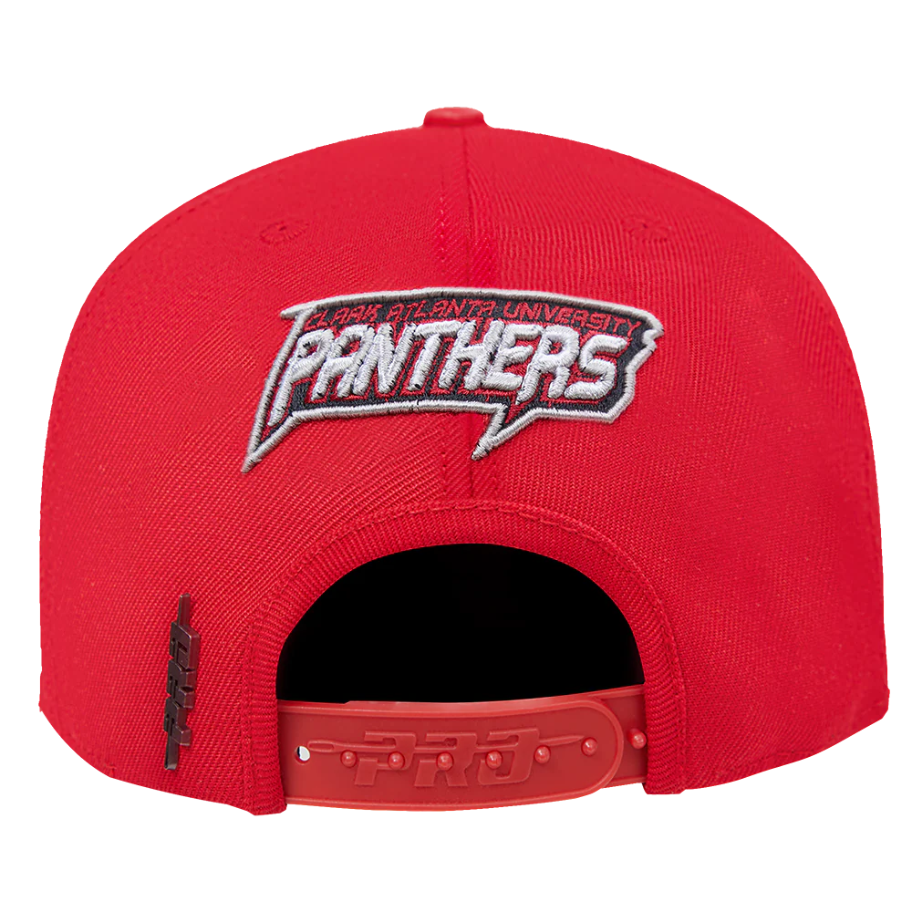 CLARK ATLANTA UNIVERSITY CLASSIC UNISEX STACKED LOGO WOOL SNAPBACK