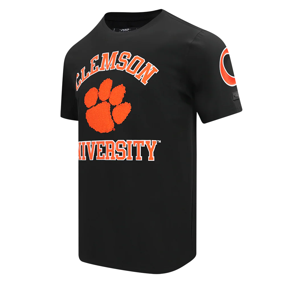 CLEMSON UNIVERSITY CLASSIC MEN'S STACKED LOGO TEE