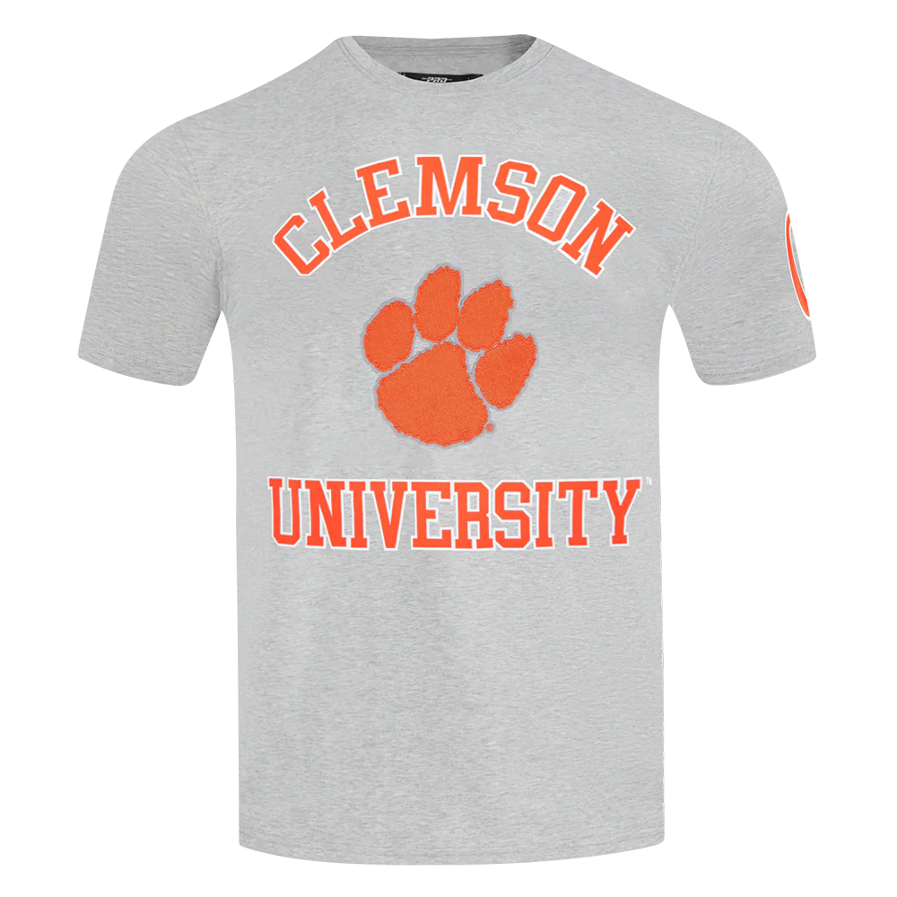 CLEMSON UNIVERSITY CLASSIC MEN'S STACKED LOGO TEE