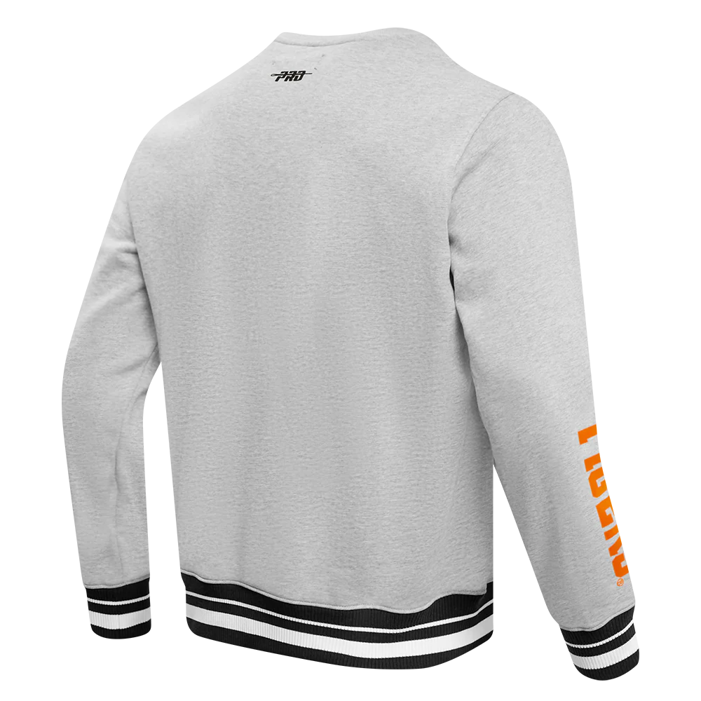 CLEMSON UNIVERSITY CLASSIC MEN'S STACKED LOGO CREWNECK