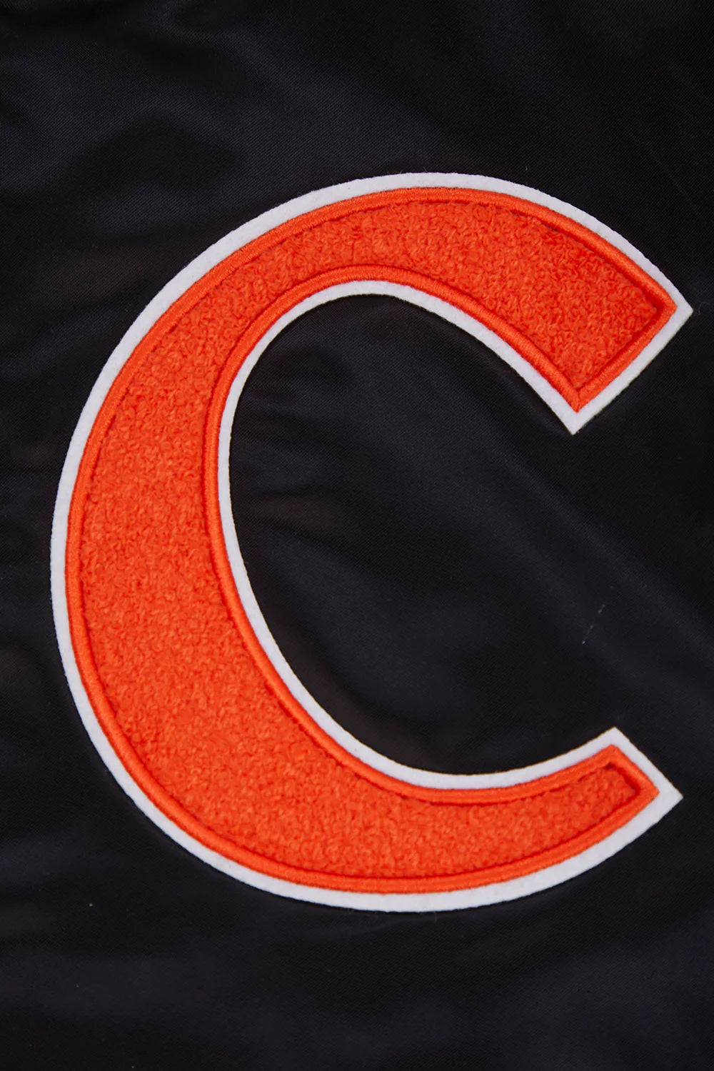 CLEMSON UNIVERSITY CLASSIC RIB SATIN JACKET