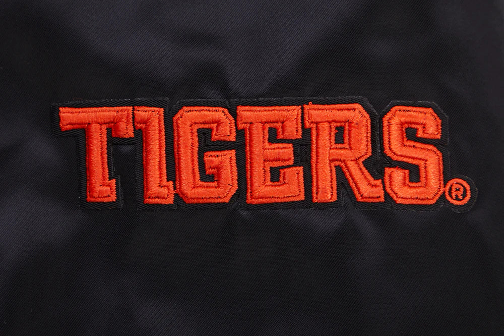 CLEMSON UNIVERSITY CLASSIC RIB SATIN JACKET