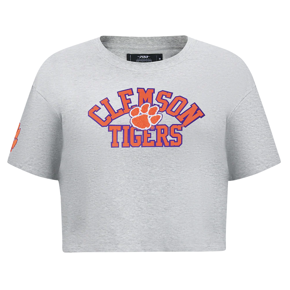 CLEMSON UNIVERSITY CLASSIC SINGLE JERSEY BOXY TEE