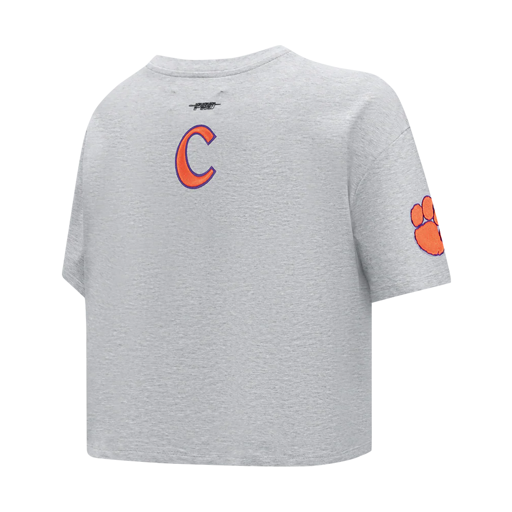 CLEMSON UNIVERSITY CLASSIC SINGLE JERSEY BOXY TEE