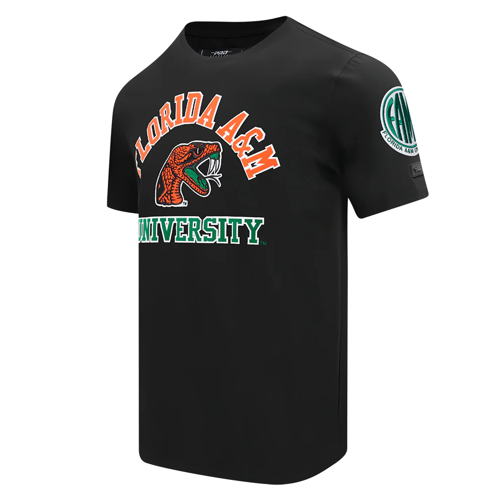 FLORIDA A&M UNIVERSITY CLASSIC MEN'S STACKED LOGO TEE