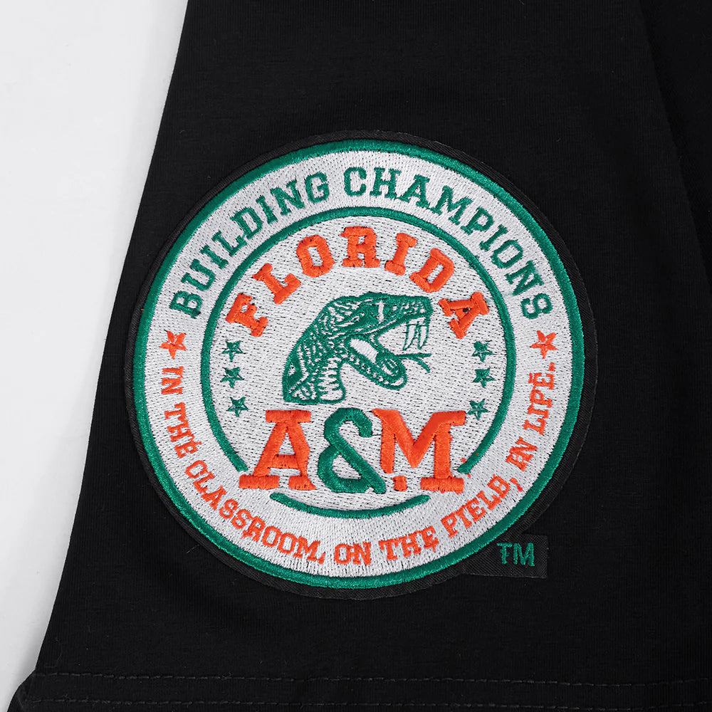 FLORIDA A&M UNIVERSITY CLASSIC MEN'S STACKED LOGO TEE
