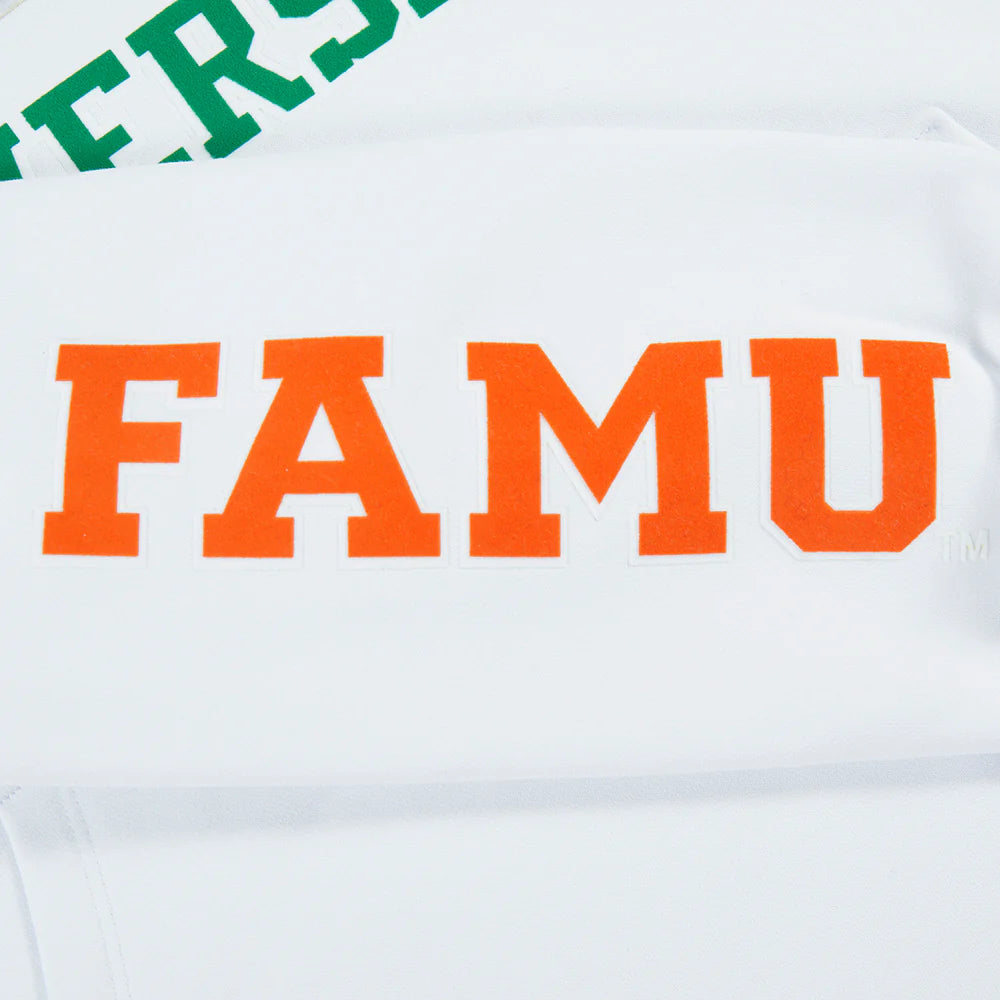 FLORIDA A&M UNIVERSITY CLASSIC MEN'S STACKED LOGO PULLOVER HOODIE
